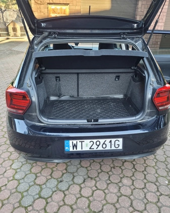 Volkswagen Polo cena 47900 przebieg: 54800, rok produkcji 2019 z Warszawa małe 37